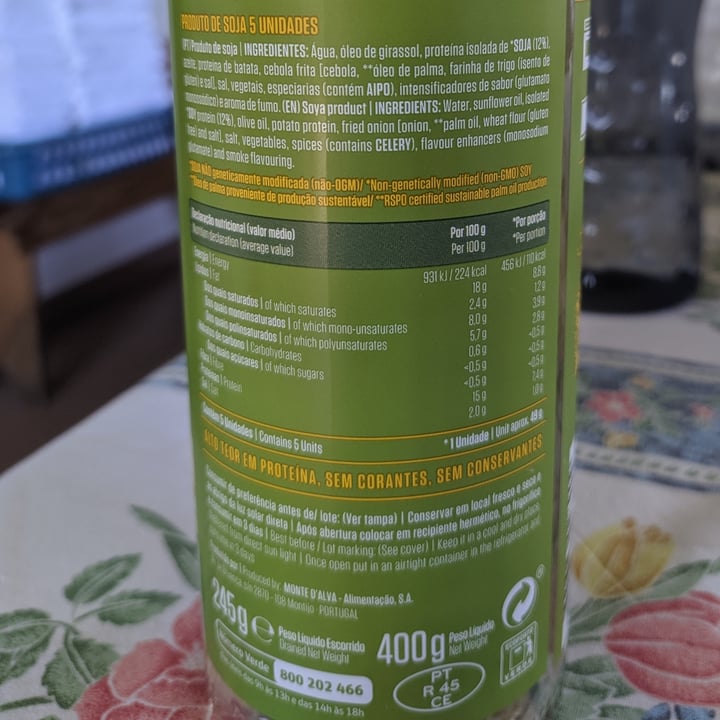 review photo of veggie lovers izidoro Vegan Sausages shared by @ritapep on 31 Aug 2022 - review