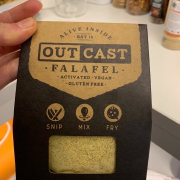 photo of Outcast Foods Classic Falafel Mix shared by @veggielover20 on  08 Aug 2020 - review