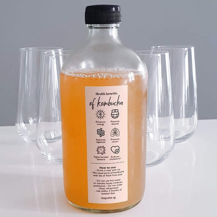 photo of Tea Pulse Bottled Lavender Kombucha shared by @veggiexplorer on  26 Oct 2020 - review