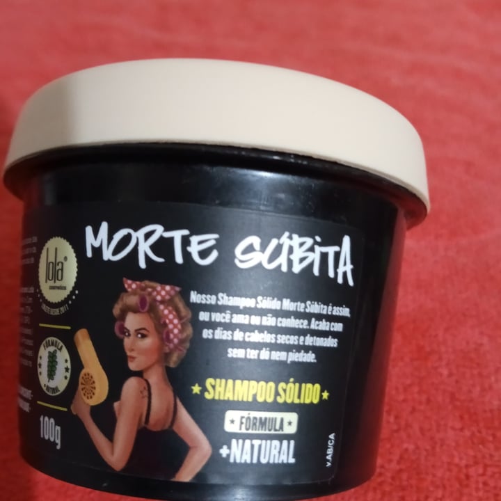 review photo of Lola Cosmetics Shampoo Sólido Morte Súbita shared by @debvegan on 18 Apr 2022 - review