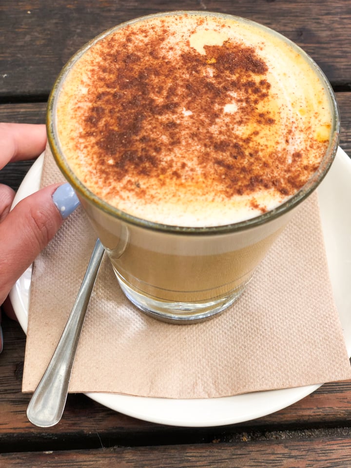 review photo of Moore & Moore Cafe Raw Brownie + Turmeric Latte shared by @rosiehope on 23 Jan 2018 - review