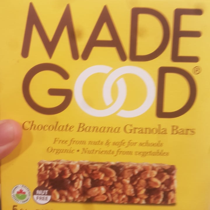 photo of Made Good Chocolate Banana Granola Bars shared by @heatherlydss on  18 Jun 2021 - review