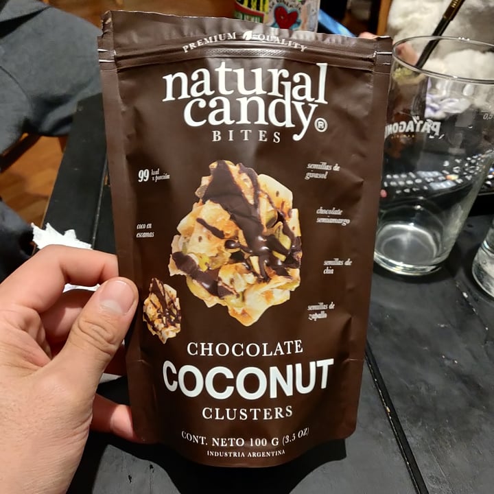 photo of Natural Candy Chocolate coconut clusters shared by @leormax on  26 Jul 2021 - review