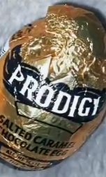 review photo of Prodigy snacks Salted Caramel Chocolate Egg shared by @gordonramsay on 27 Mar 2022 - review