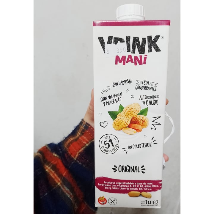photo of Vrink Leche De Mani shared by @belenvegan on  01 Oct 2022 - review