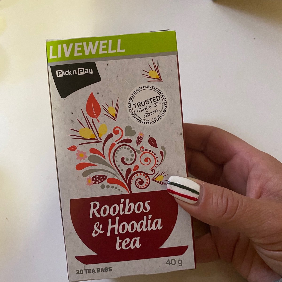 Hoota Tea Livewell Rooibos & Hoodia tea from Pick n Pay - Vegan Product Reviews ...