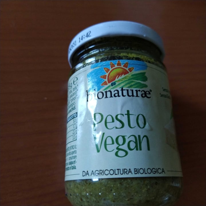 photo of Bionaturae Pesto Vegan shared by @mariaelena on  27 May 2021 - review