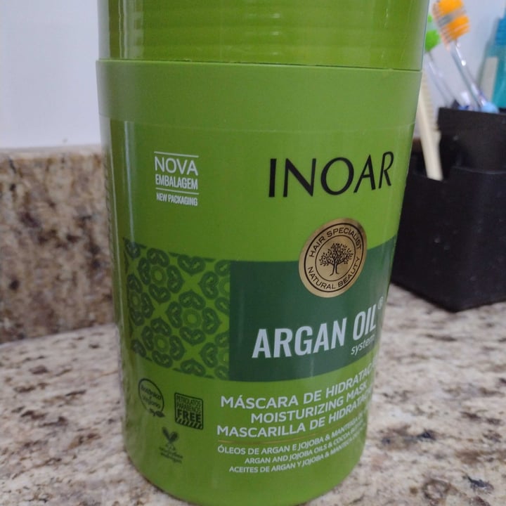 photo of Inoar Argan Oil System Máscara De Hidratação shared by @insimoes on  22 Apr 2022 - review