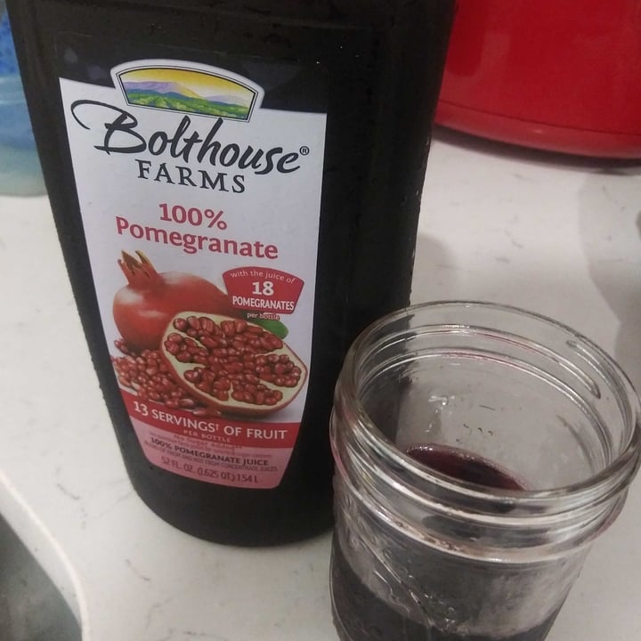 photo of Bolthouse Farms 100 pomegranate juice shared by @goofiecookie on  05 Aug 2020 - review