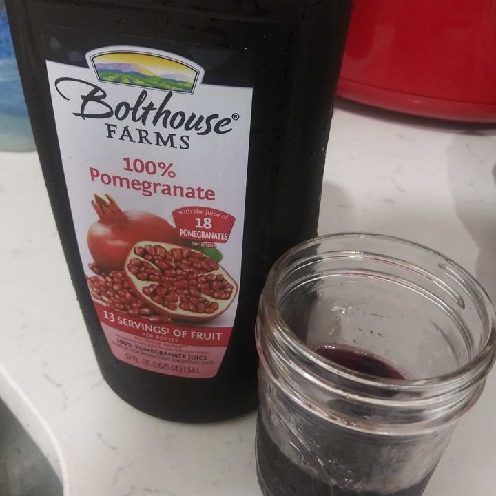 review photo of Bolthouse Farms 100 pomegranate juice shared by @goofiecookie on 05 Aug 2020 - review