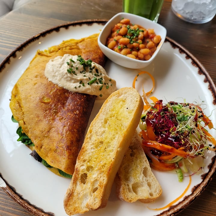 review photo of Eqvilibrivm Café Tofu omelette shared by @lucasmarion on 16 Oct 2022 - review