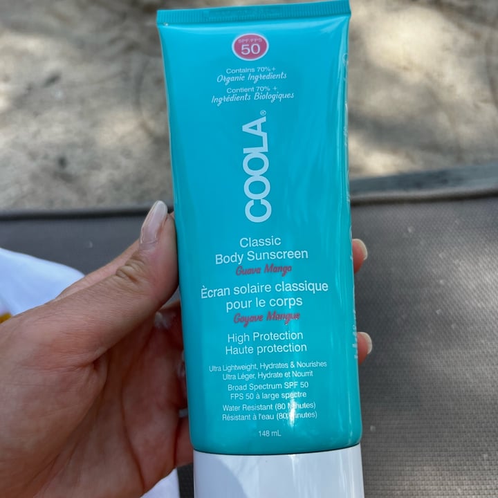 photo of Coola Classic Body Sunscreen shared by @ladoc82 on  06 Oct 2022 - review
