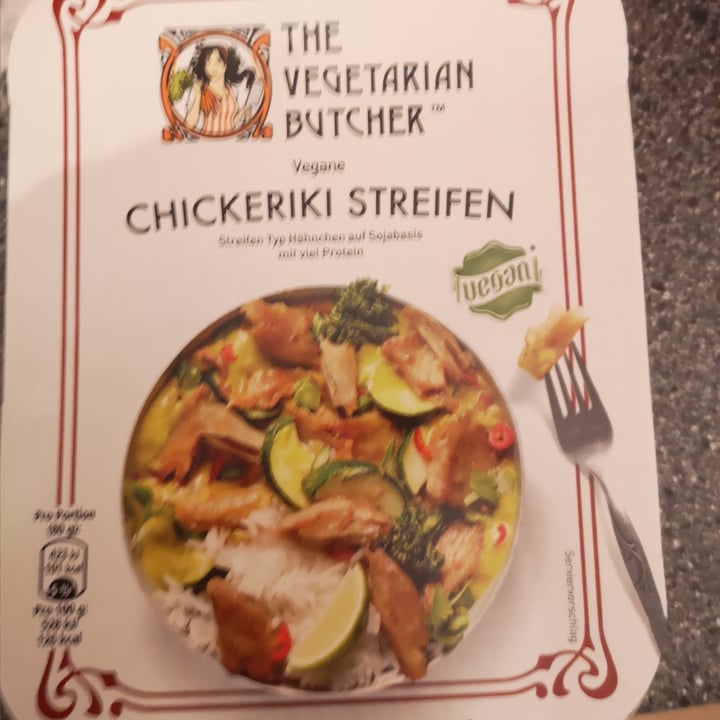 photo of The Vegetarian Butcher Chickeriki Streifen shared by @timmibeu on  12 Feb 2021 - review