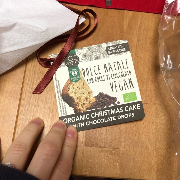 photo of GO vegan! Vegan Christmas panettone shared by @camil1a on  29 Dec 2021 - review