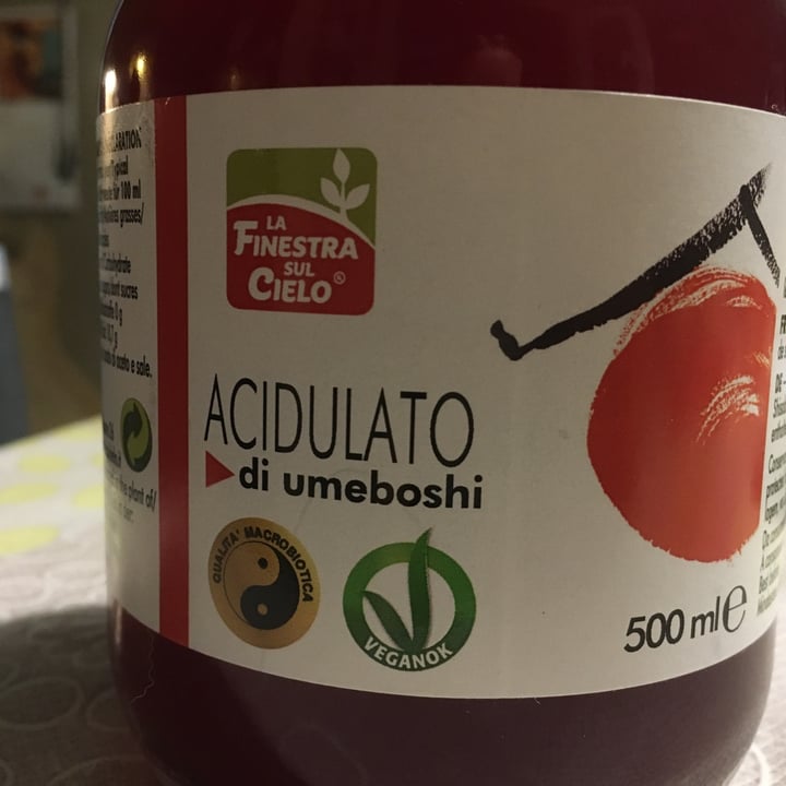 photo of La Finestra Sul Cielo Acidulato Di Umeboshi shared by @veryveg on  27 Jun 2022 - review