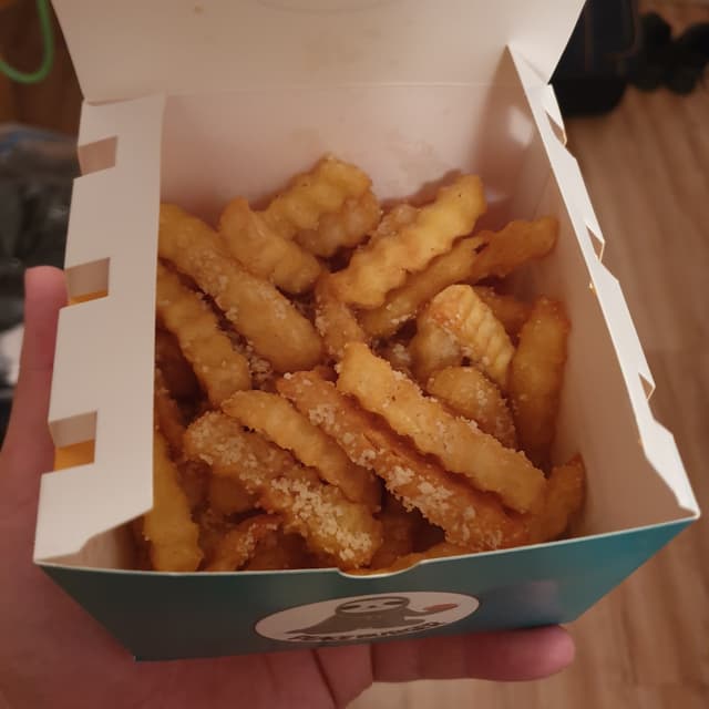 Foto do prato “Truffle Fries”