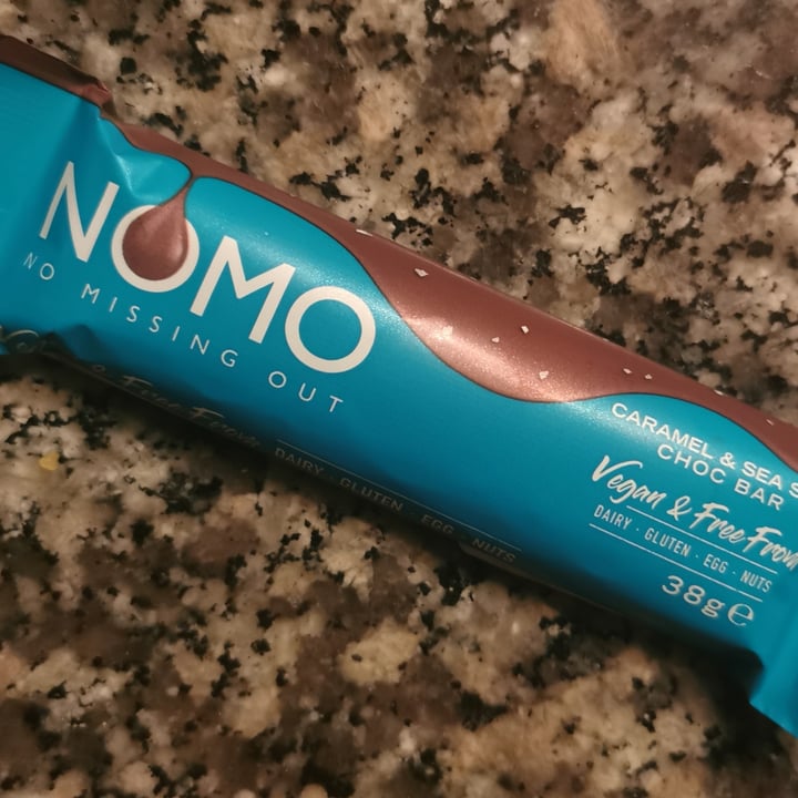 photo of NOMO Caramel & Sea Salt Choc Bar shared by @marnik224 on  01 Jan 2021 - review