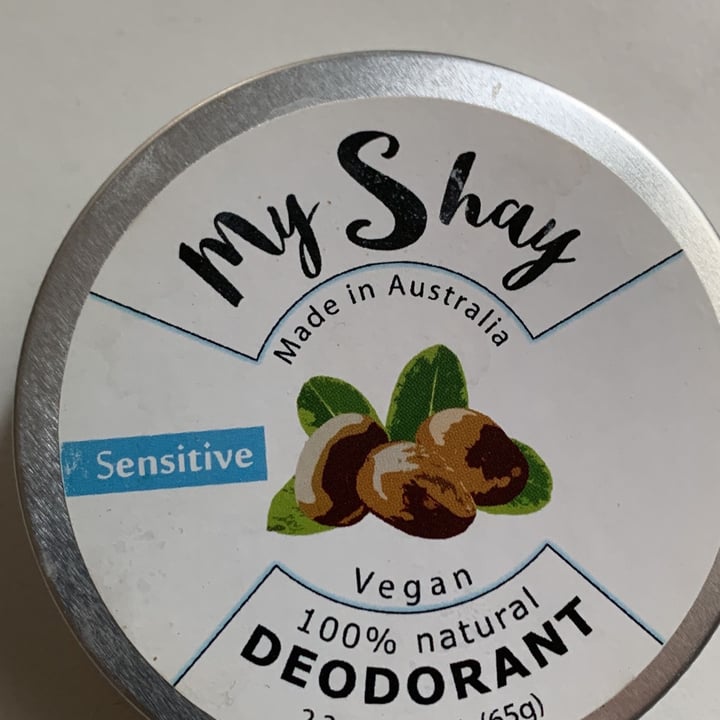 photo of My Shay Original Deodorant shared by @georgejacobs on  16 Jul 2022 - review