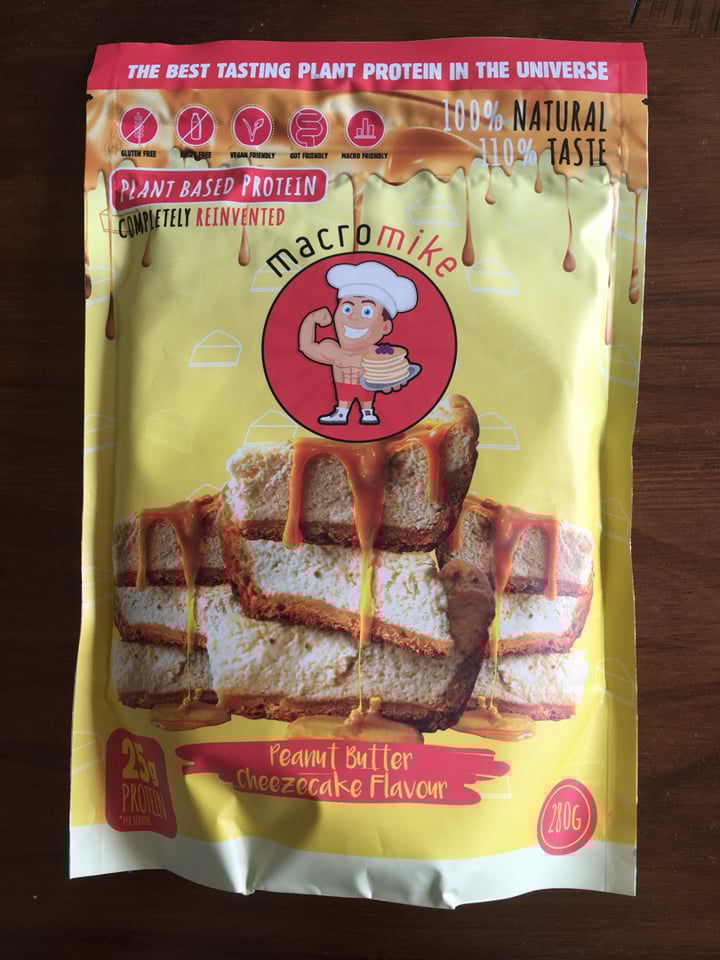 photo of Macro mike Peanut Butter Cheezecake Protein Powder shared by @foodieegee on  28 Apr 2020 - review