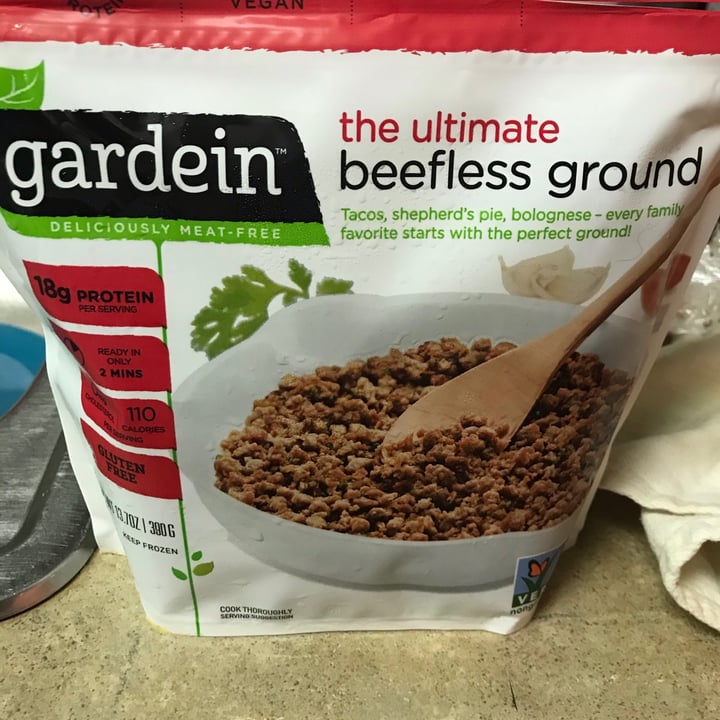 review photo of Gardein The Ultimate Beefless Ground shared by @jonimarie on 27 Jun 2020 - review