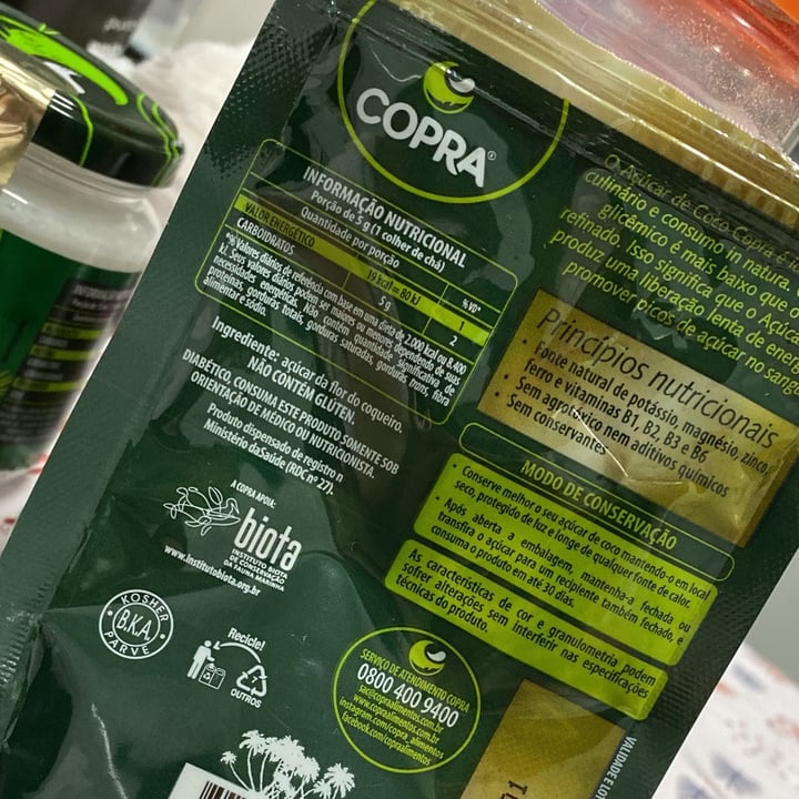 review photo of Copra Açucar de coco shared by @mirelefeliz on 28 Apr 2022 - review