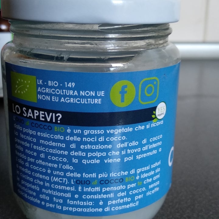 photo of Yes organic Olio Di Cocco Bio shared by @macchia on  11 Apr 2022 - review
