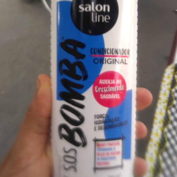 photo of Salon line Condicionador SOS Bomba shared by @jessilobato on  09 Oct 2021 - review