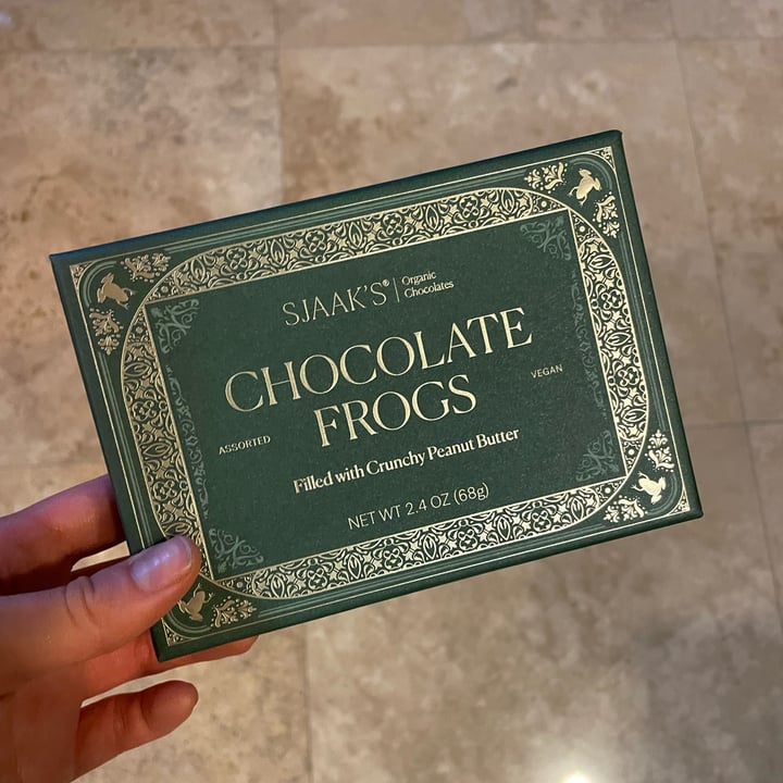 photo of Sjaak’s Organic Chocolates Chocolate Frogs shared by @katfrench on  08 Oct 2021 - review