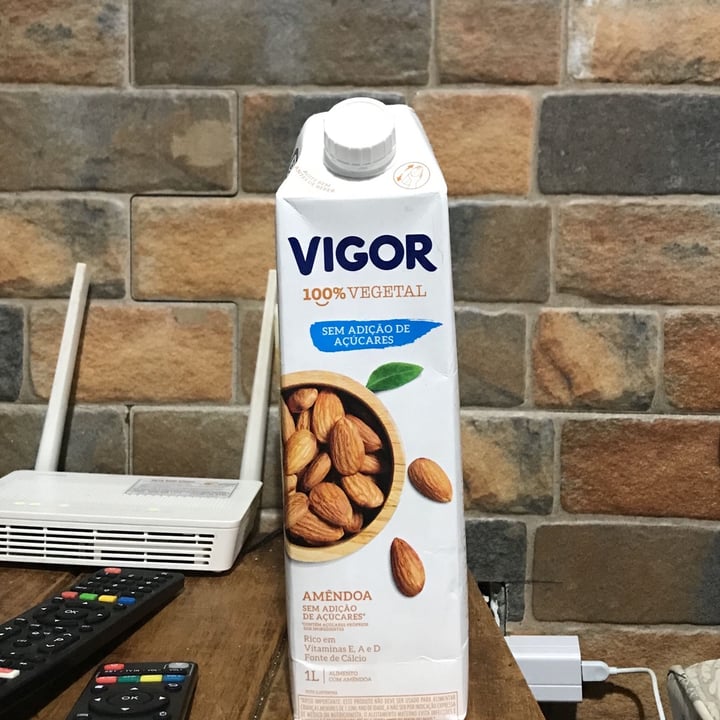 photo of Vigor Leite De Amêndoa Sem Açúcar shared by @andreaalvesp on  24 Apr 2022 - review