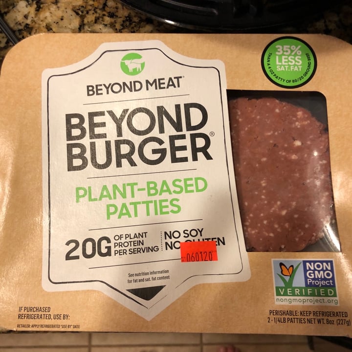 review photo of Beyond Meat Beyond Burger Plant-Based Patties shared by @anieves on 27 May 2020 - review