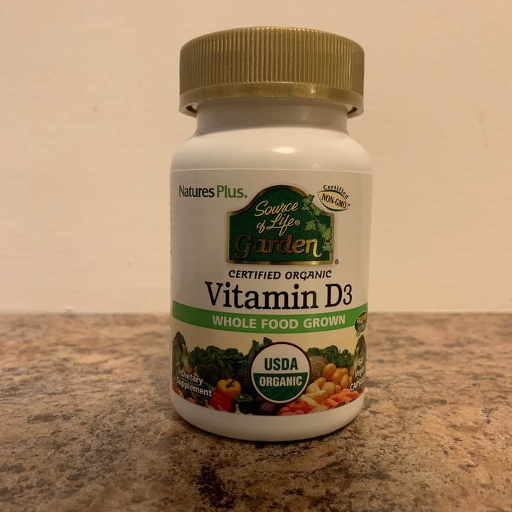 photo of NaturesPlus Source Of Life Garden Vitamin D3 shared by @liamhenneberry on  29 Apr 2020 - review