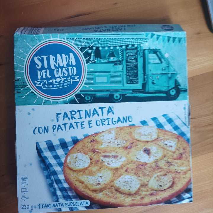review photo of strada del gusto lidl FARINATA CON PATE E ORIGANO shared by @angelasif on 26 Oct 2022 - review