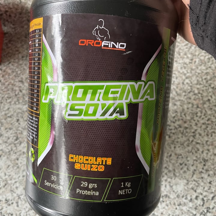 review photo of Orofino Proteína De Soya Chocolate Suizo shared by @airedelatierra on 20 Oct 2021 - review