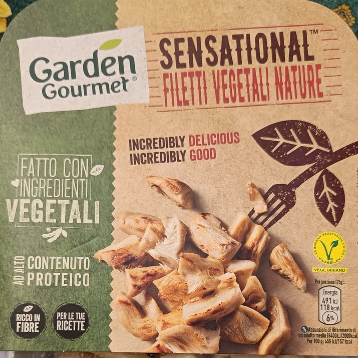 photo of Garden Gourmet Filetti vegetali nature shared by @giorgiaparis on  06 Aug 2022 - review