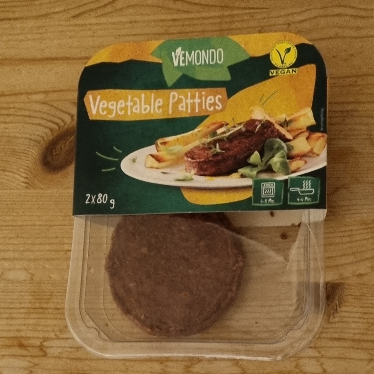 Vegetable Patties from Vemondo - Vegan Product Reviews & Ratings | abillion