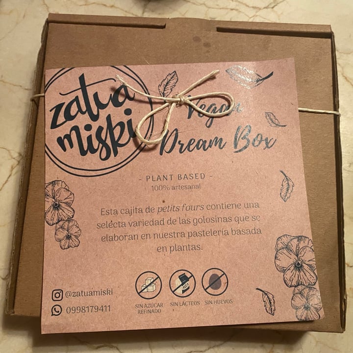 photo of Zatua Miski Vegan Dream Box shared by @natyfelix on  14 Jul 2021 - review