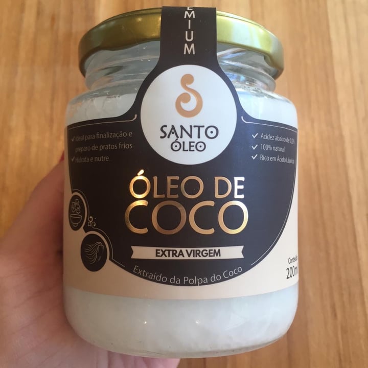 review photo of Santo Óleo Oleo de Coco shared by @semprevegana on 20 Sep 2021 - review