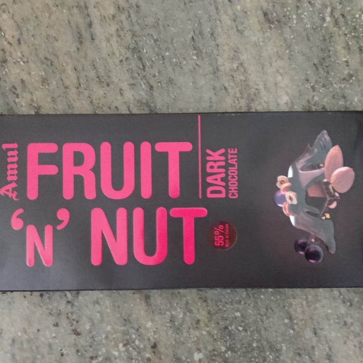 photo of Amul Fruit and Nut Dark Chocolate shared by @beansandbroccoli on  22 Jul 2021 - review