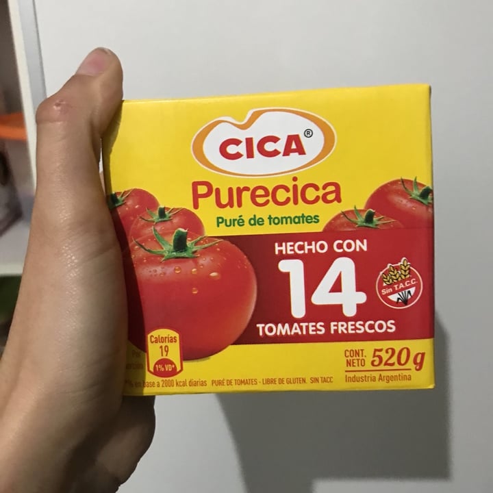 review photo of Cica Puré de Tomate shared by @clarisamisseri on 01 Sep 2021 - review