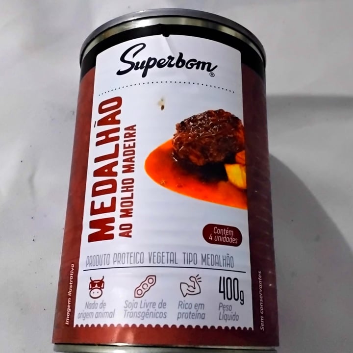 review photo of Superbom Medalhão Ao Molho Madeira (Soy/Gluten Meat With Wooden Sauce) shared by @annyflower on 09 May 2022 - review