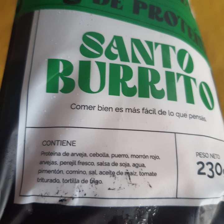 photo of Santo burrito Santo Burrito shared by @errederisa on  01 Sep 2022 - review