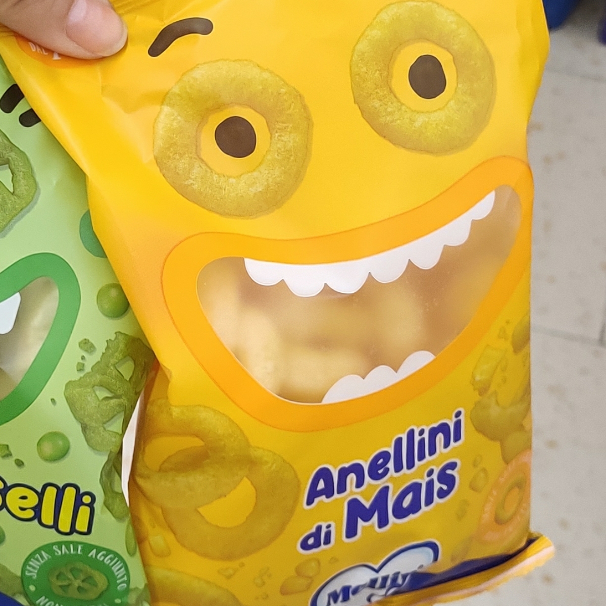 Anellini Di Mais Bio Mellin - Snack Per Bambini Dai 7 Mesi - 6 Confezioni Da 15g, Senza Sale Aggiunto - Foto 5