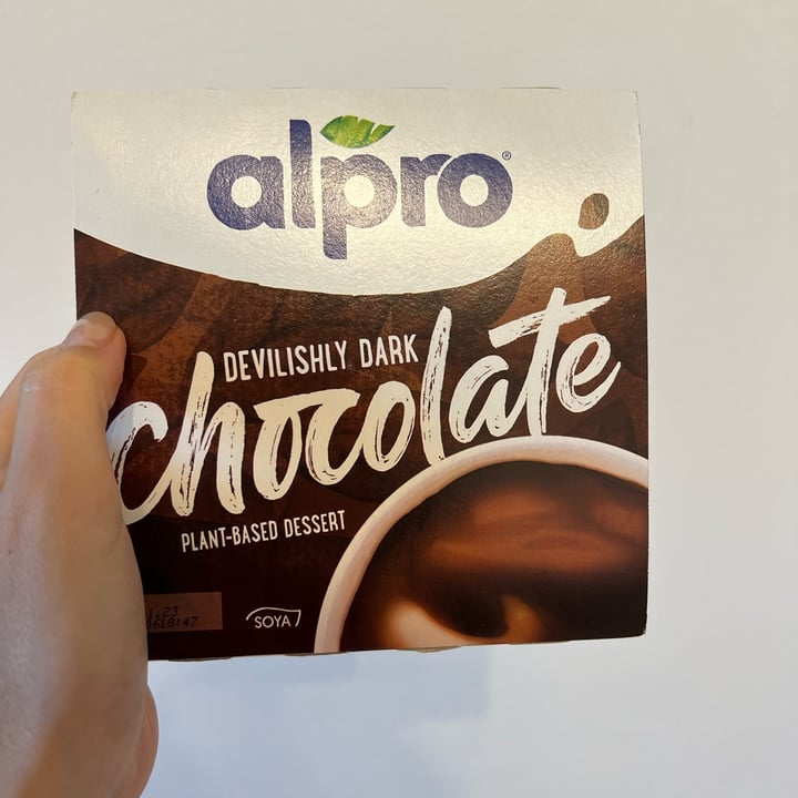 photo of Alpro Devilish Dark Chocolate Dessert shared by @bristi on  23 Sep 2022 - review