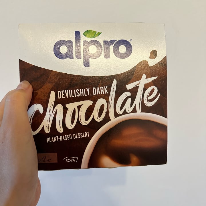 review photo of Alpro Devilishly Dark Chocolate Plant-based Dessert shared by @bristi on 23 Sep 2022 - review
