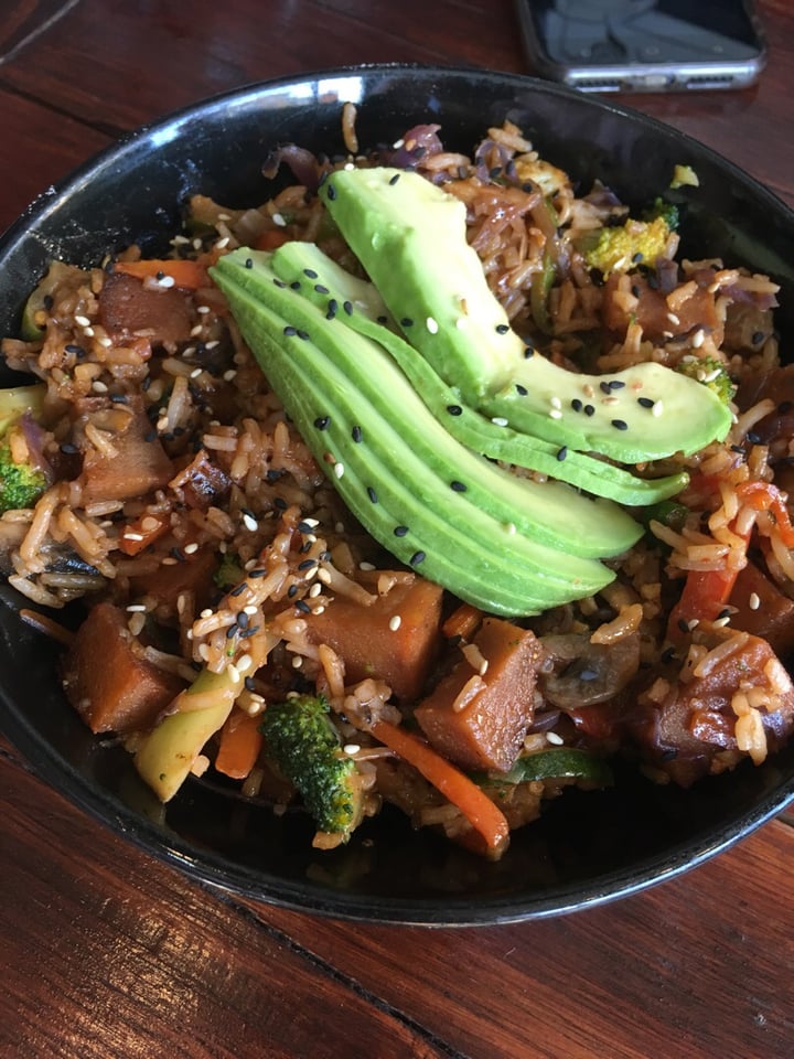 review photo of Ground Zero Marley Coffee Jenna’s Tofu Stir Fry shared by @baliveganguide on 06 May 2019 - review