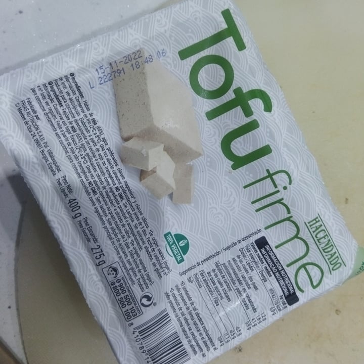 photo of Hacendado Tofu Firme shared by @circle on  21 Oct 2022 - review