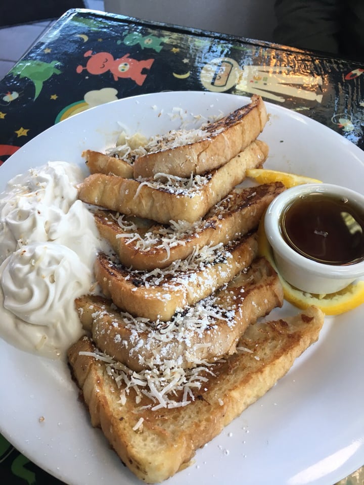 photo of Saturn Cafe Coconut Cream French Toast shared by @planetearth on  03 Nov 2019 - review