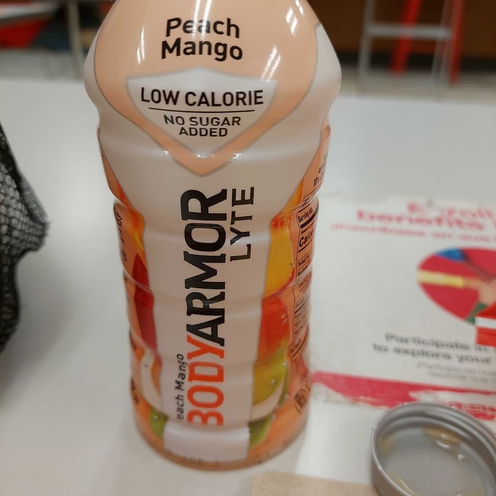 photo of body armor lyte bodyarmor lyte peach mango shared by @egbowman on  23 May 2022 - review