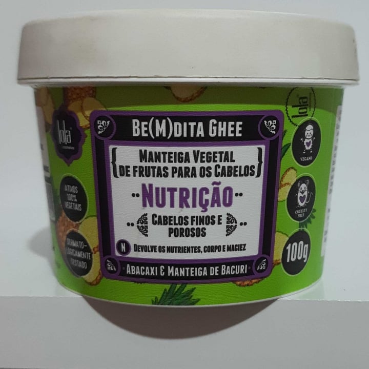 review photo of Lola Cosmetics Be(m)dita Ghee Nutrição shared by @dulcee on 31 Jan 2022 - review