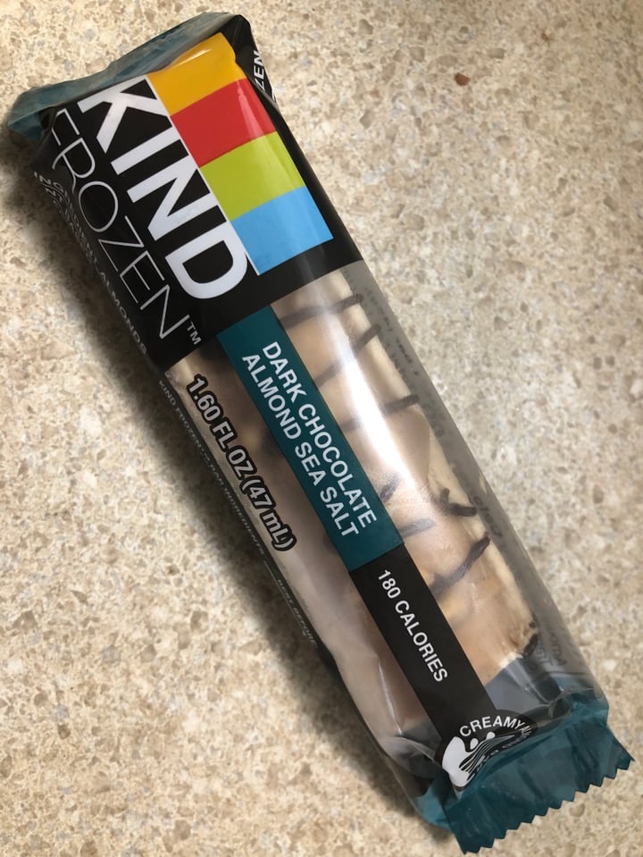 photo of KIND Dark Chocolate Almond Sea Salt shared by @bandita on  29 May 2020 - review